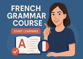 French grammar course for beginners and intermediate learners