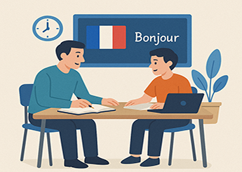 Private French tuition online or at home for personalized learning